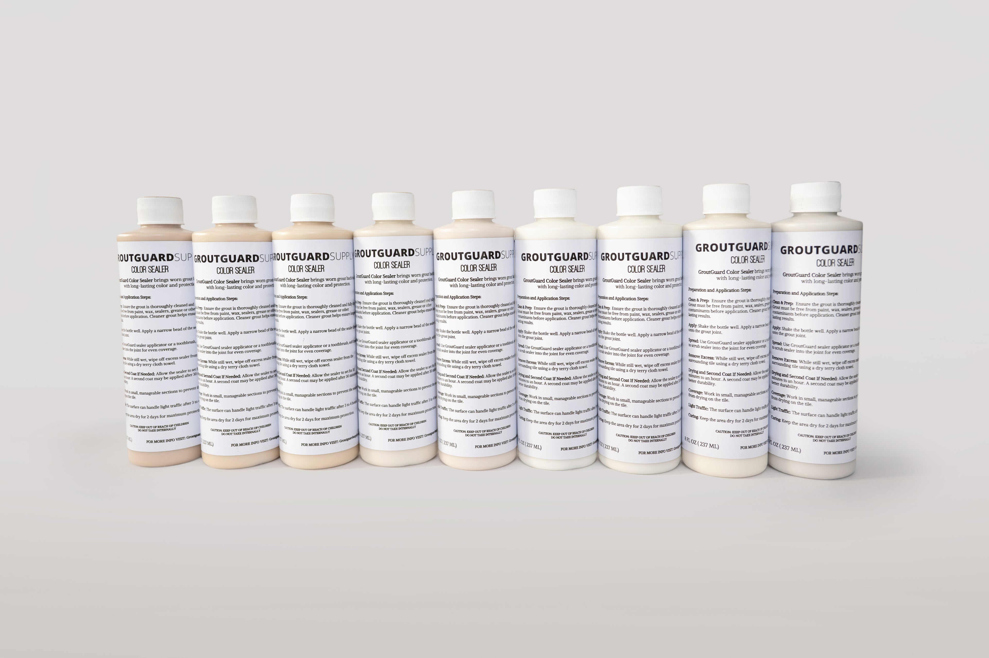GroutGuard Color Seal - 8oz bottle - Mapei Colors